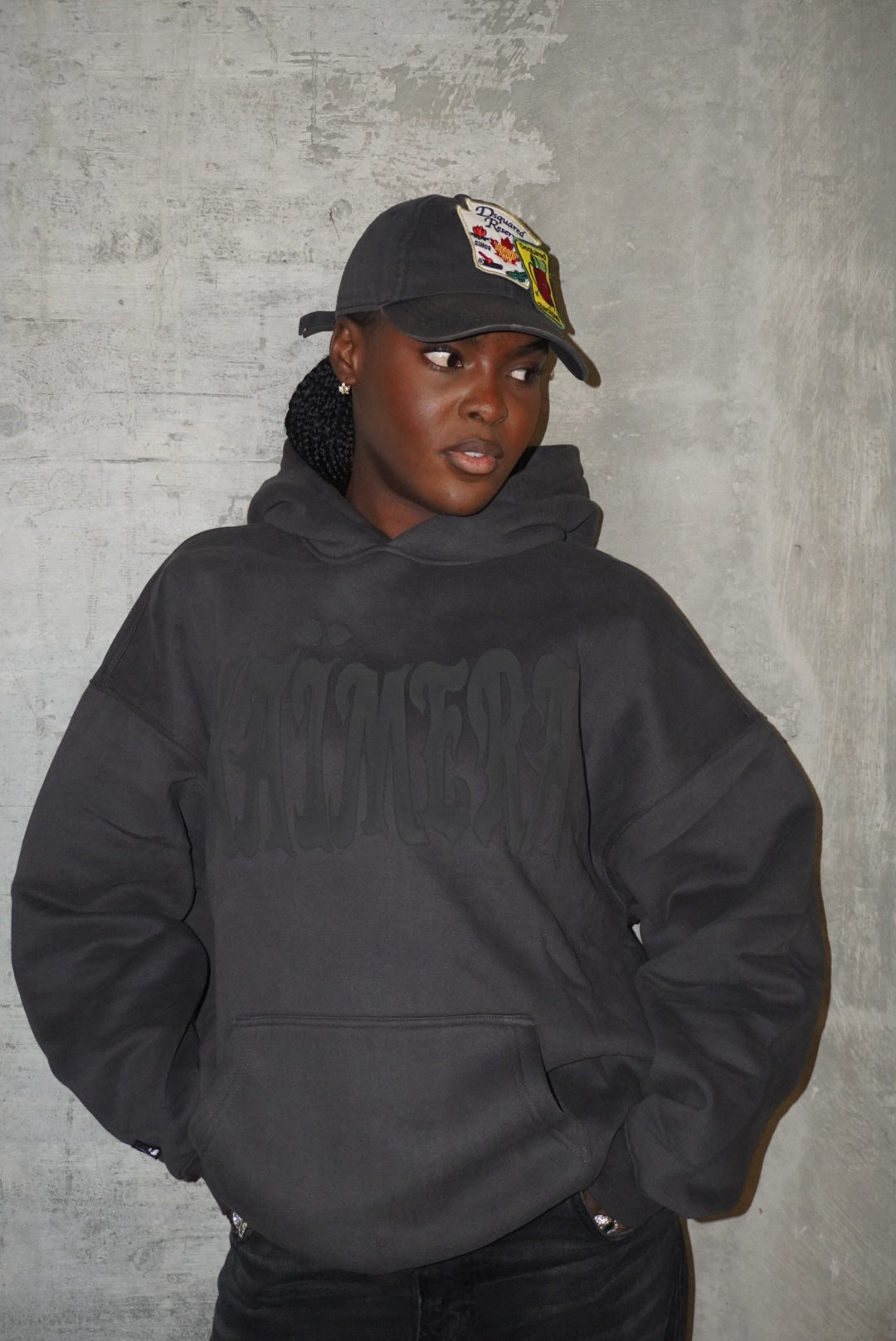 Felpa con cappuccio KAÏMERA 'Chimère'