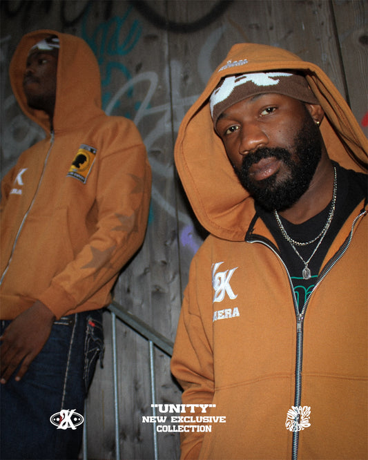 KAÏMERA Zipped Hoodie 'RUSTY'