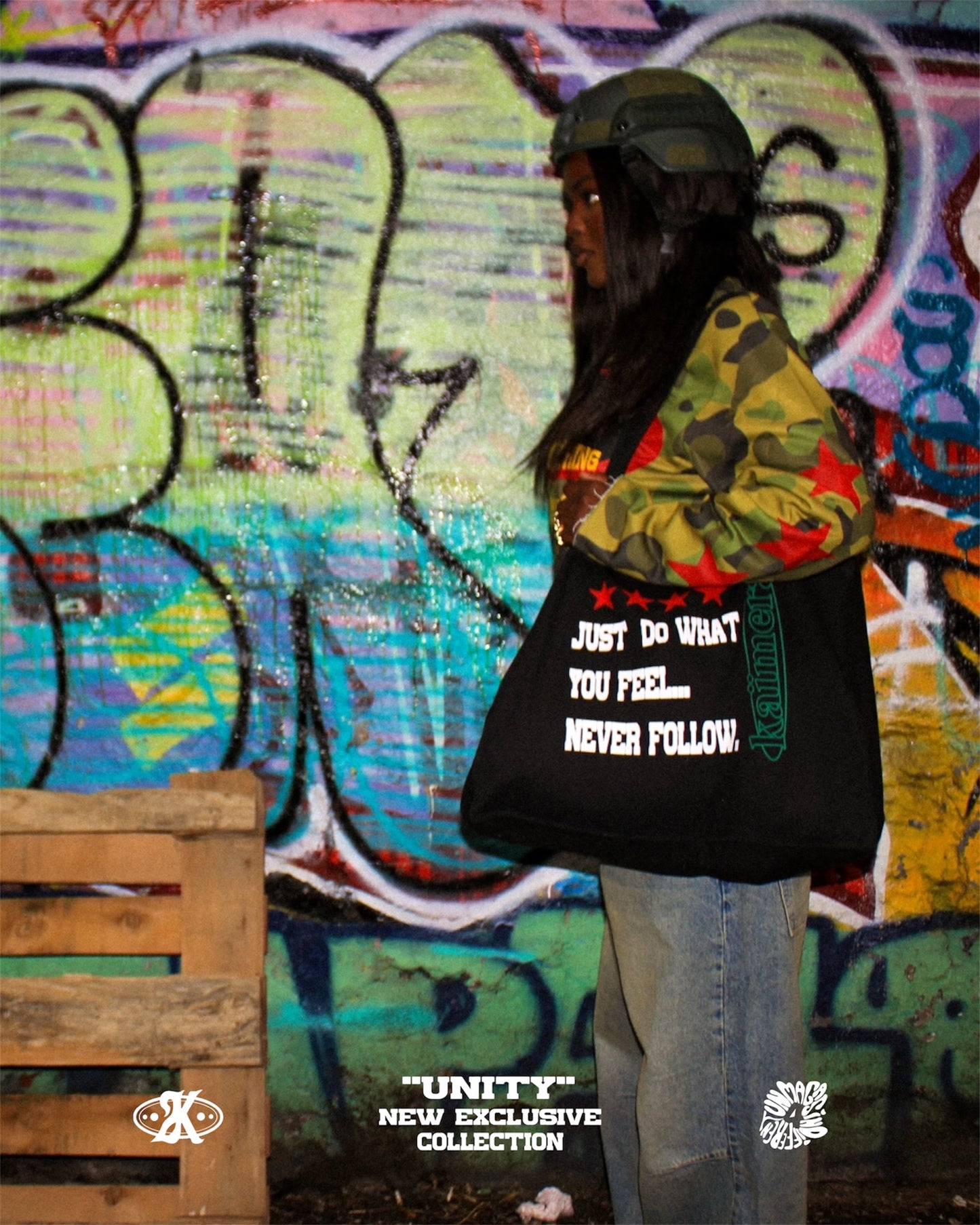 KAÏMERA Long-sleeved T-shirt 'SPECIAL UNIT'