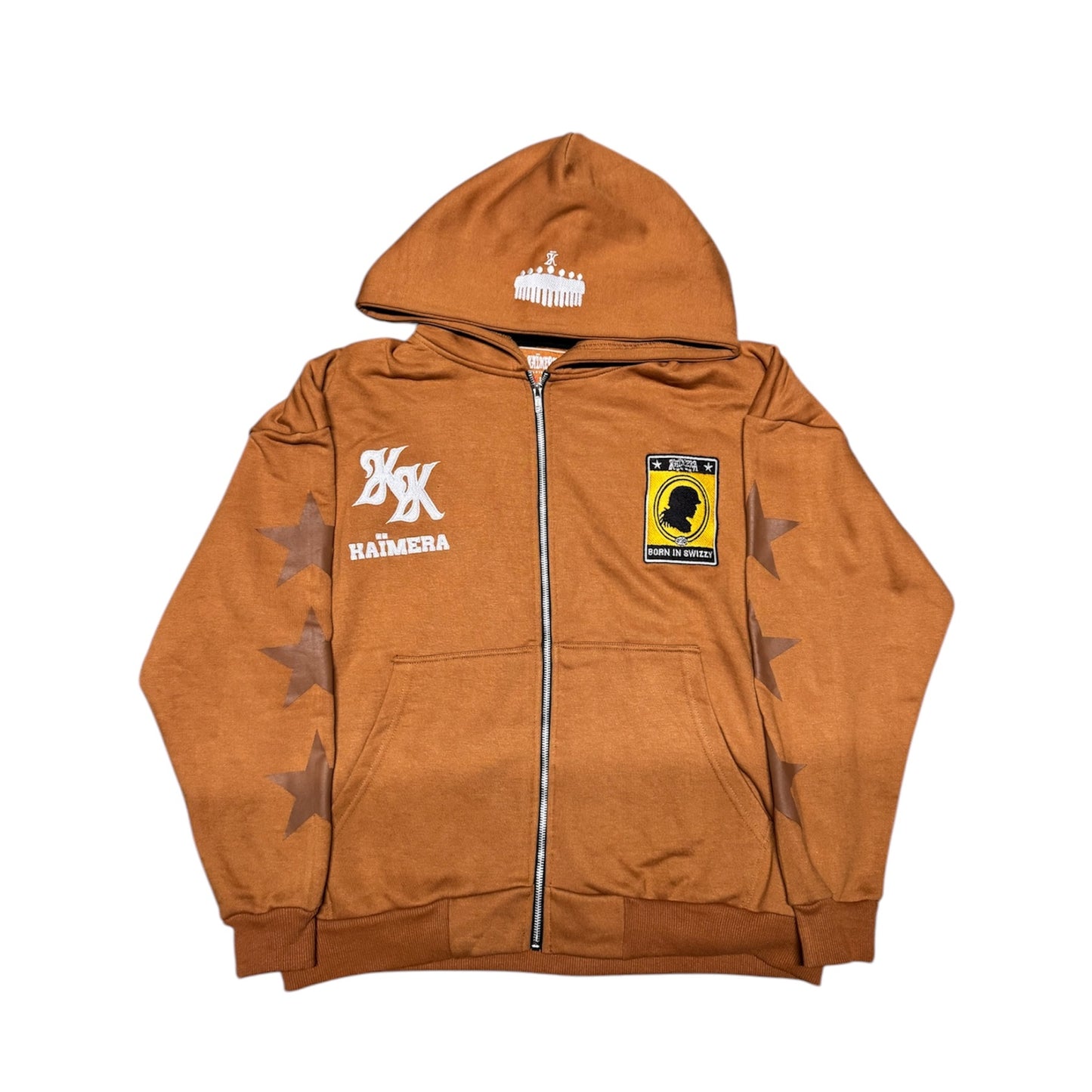 KAÏMERA Zipped Hoodie 'RUSTY'