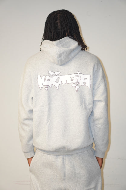 KAÏMERA Hoodie 'SPLATTER' [GRAY]
