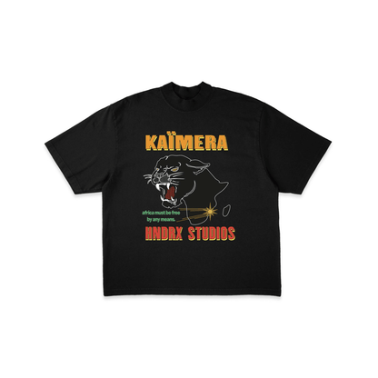KAIMERA X HNDRX STATEMENT TEE BLACK